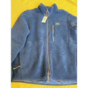 Alpine Design Men's Size Small Blue Fleece‎ Full Zip Jacket